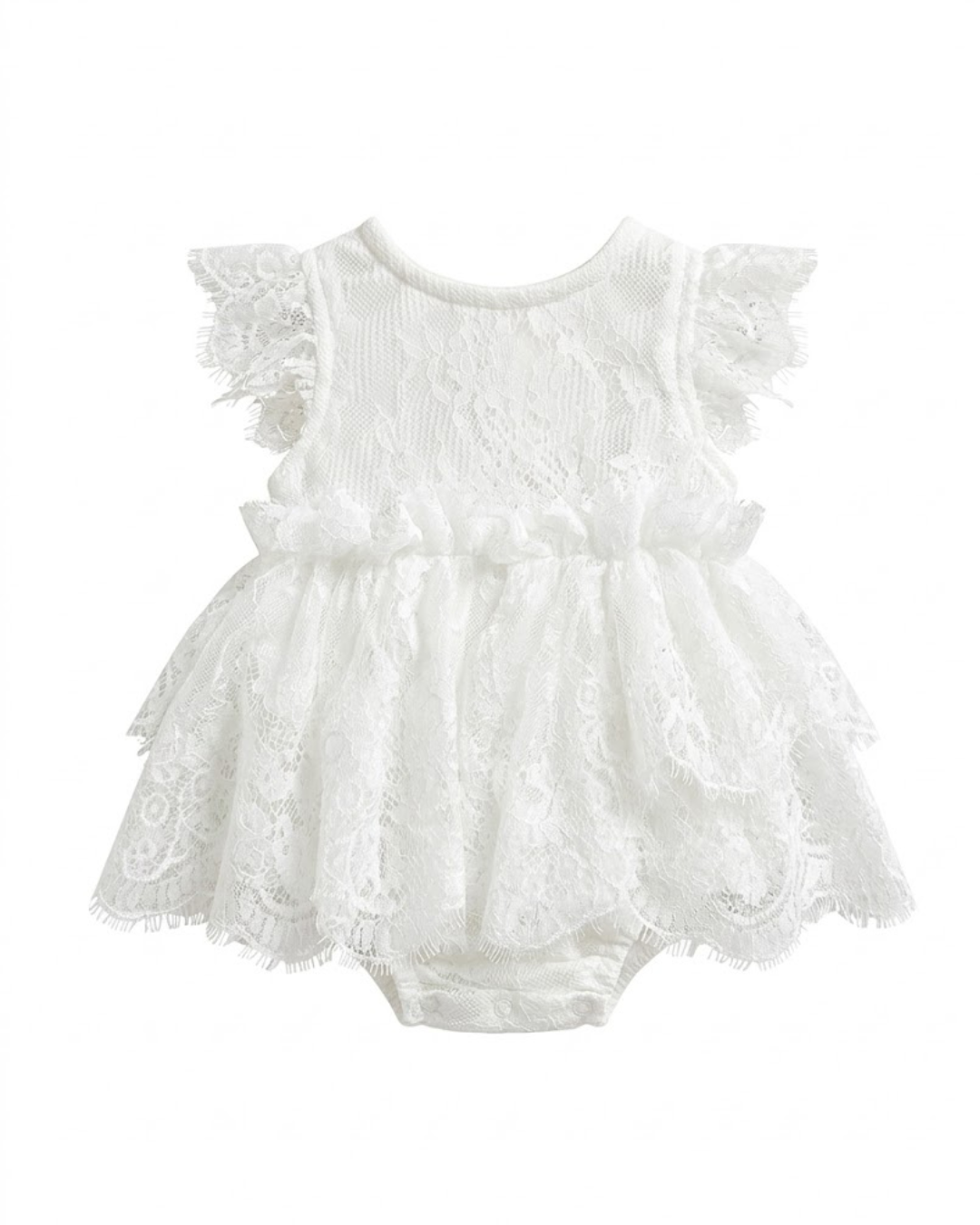 Antonella Dress All white