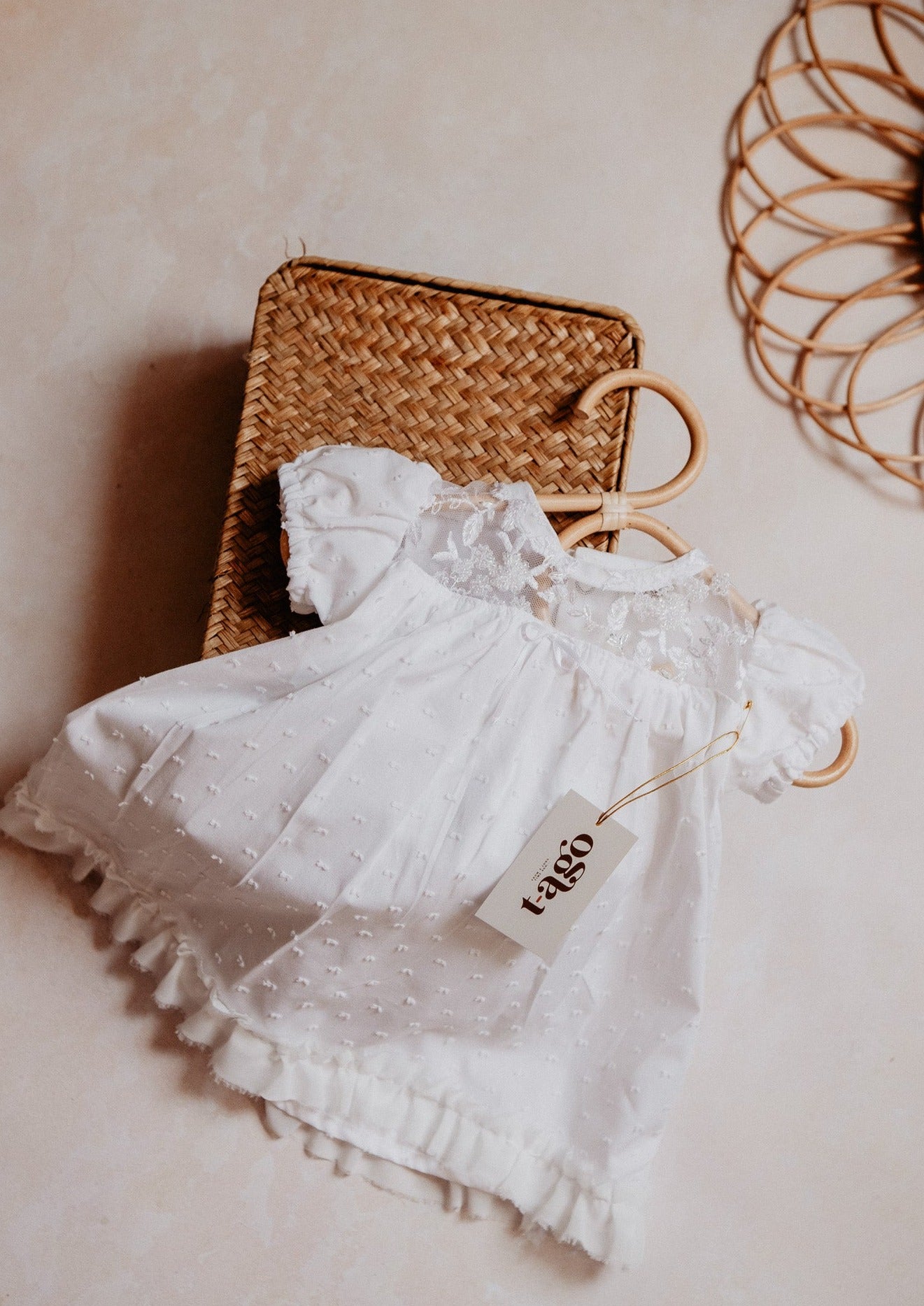 Antonella Dress NEWBORN -0-3MONTHS