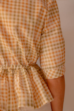 Mommy Tiny Gingham Blouse