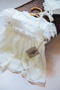 Newborn Boho Dress off White