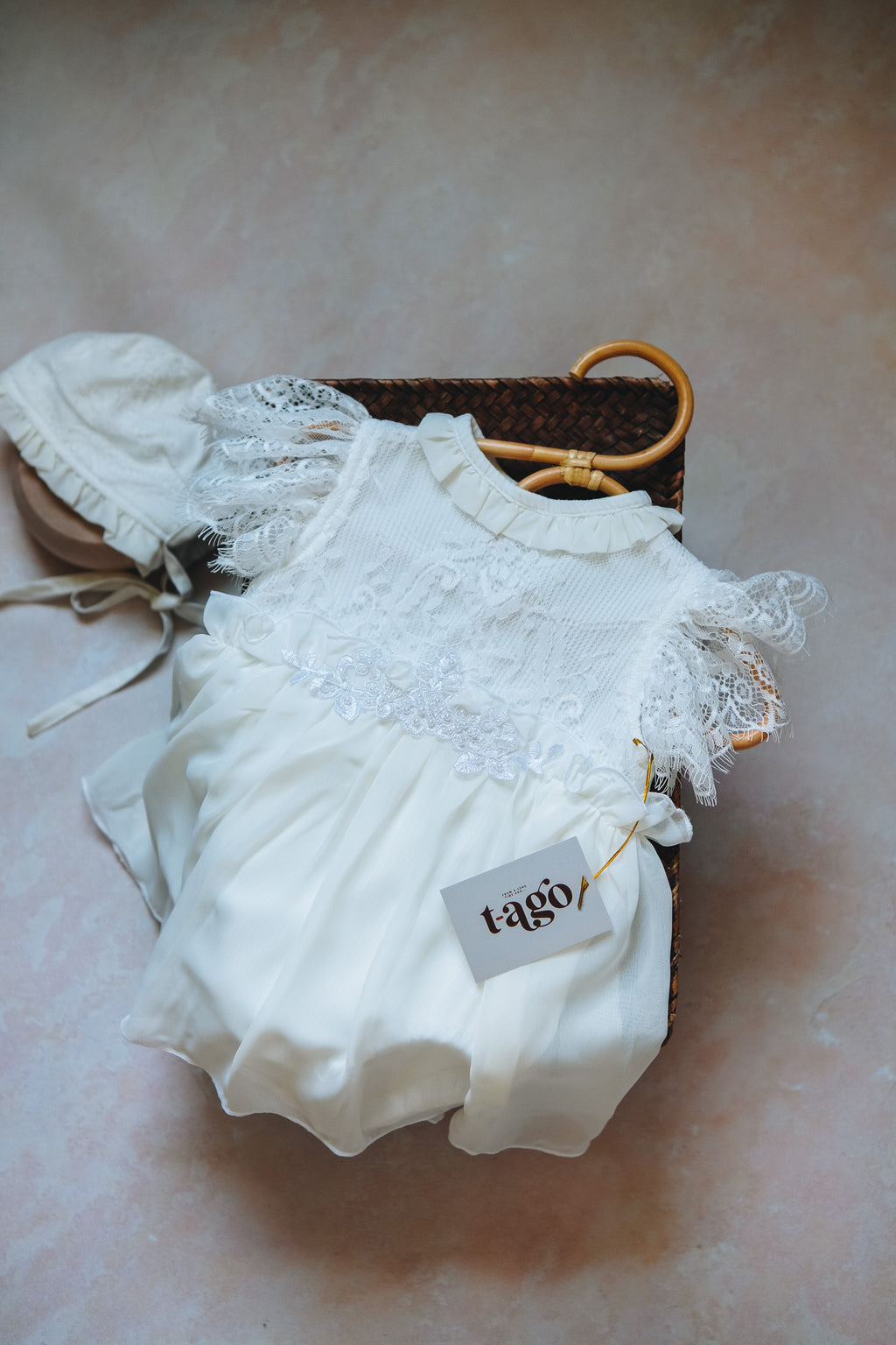 Newborn Boho Dress off White