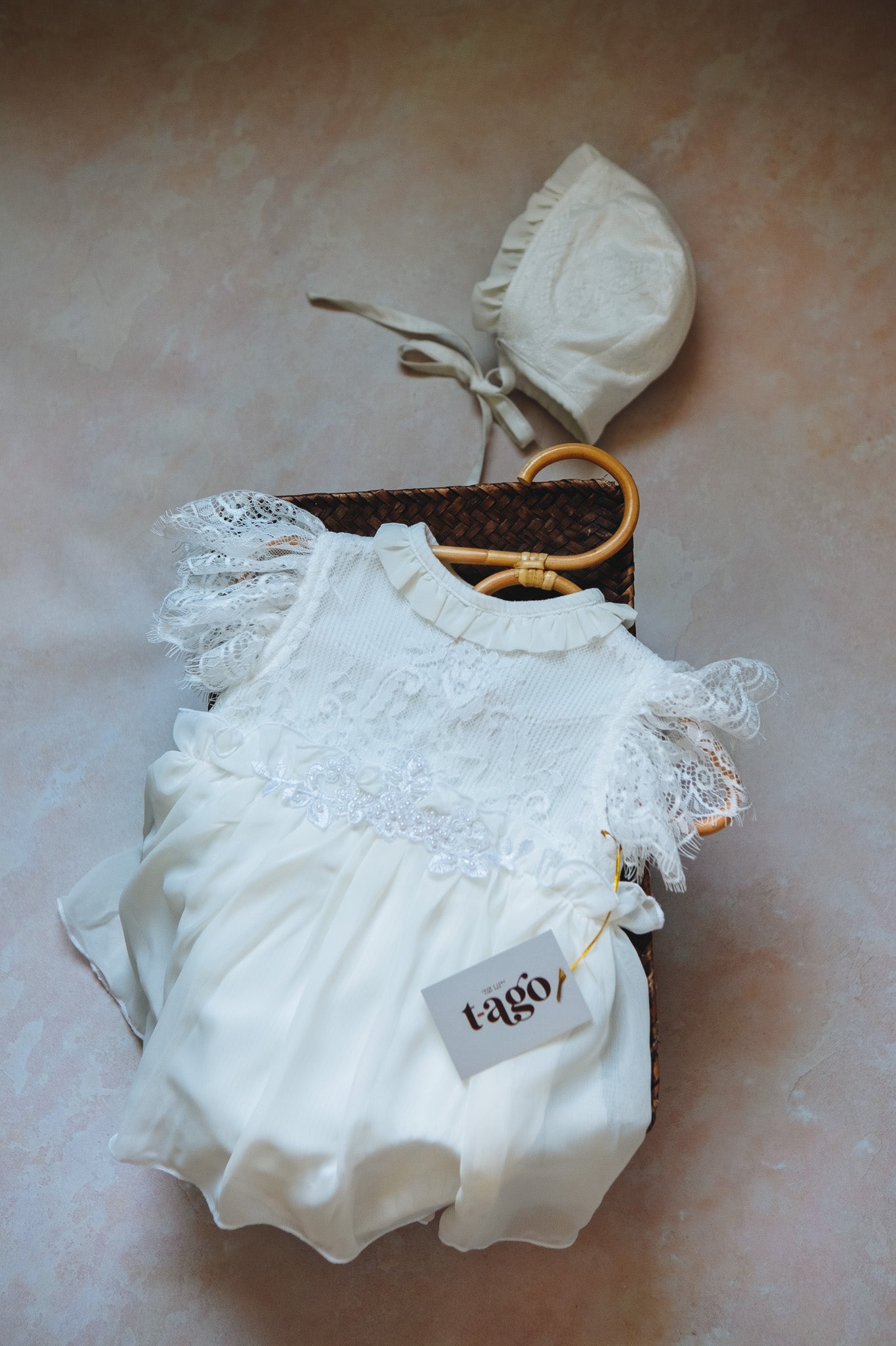 Newborn Boho Dress off White