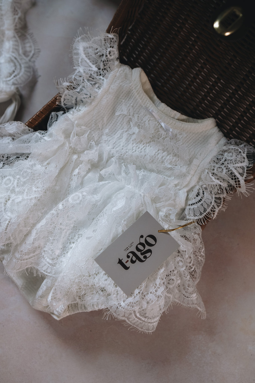 Antonella Dress All white