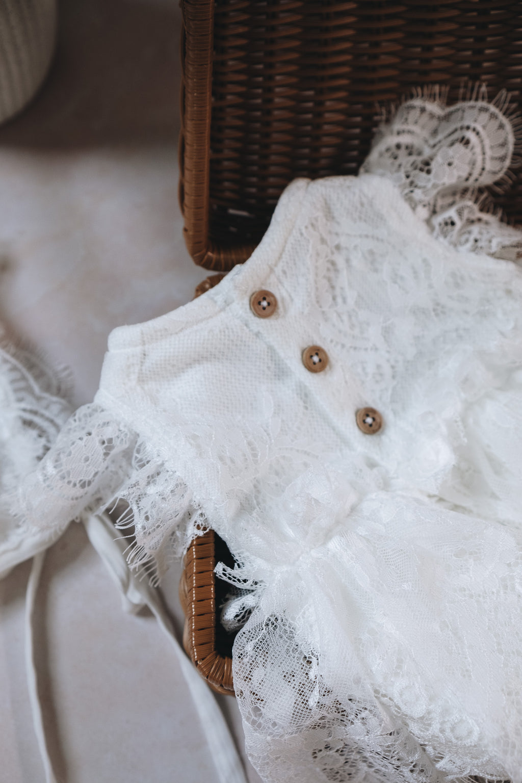 Antonella Dress All white