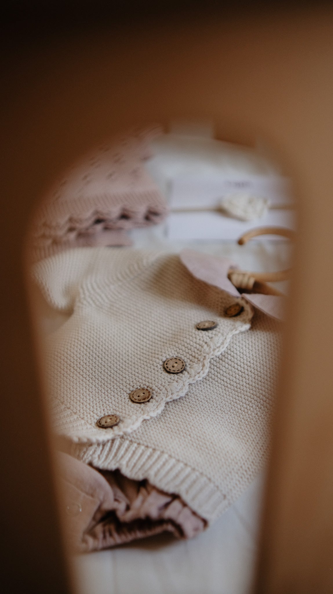 Baby Sophia Cotton Knit Cardigan