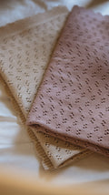 Grace Knitted Cotton Baby Blanket