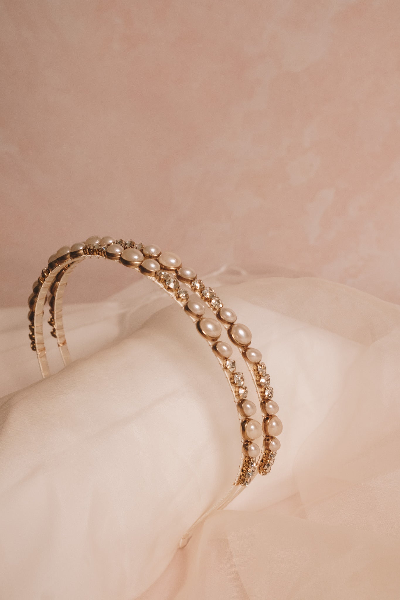 Simple Multi Pearls headband