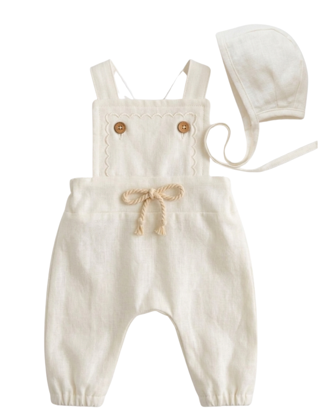 Natural Linen Newborn Duo