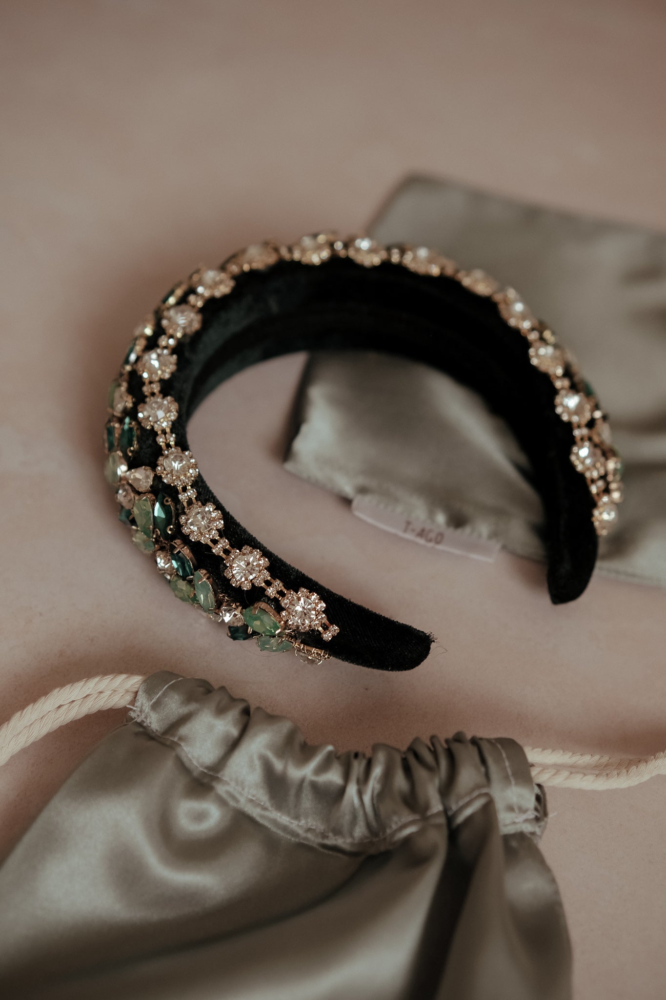 Emerald & Opal Headband