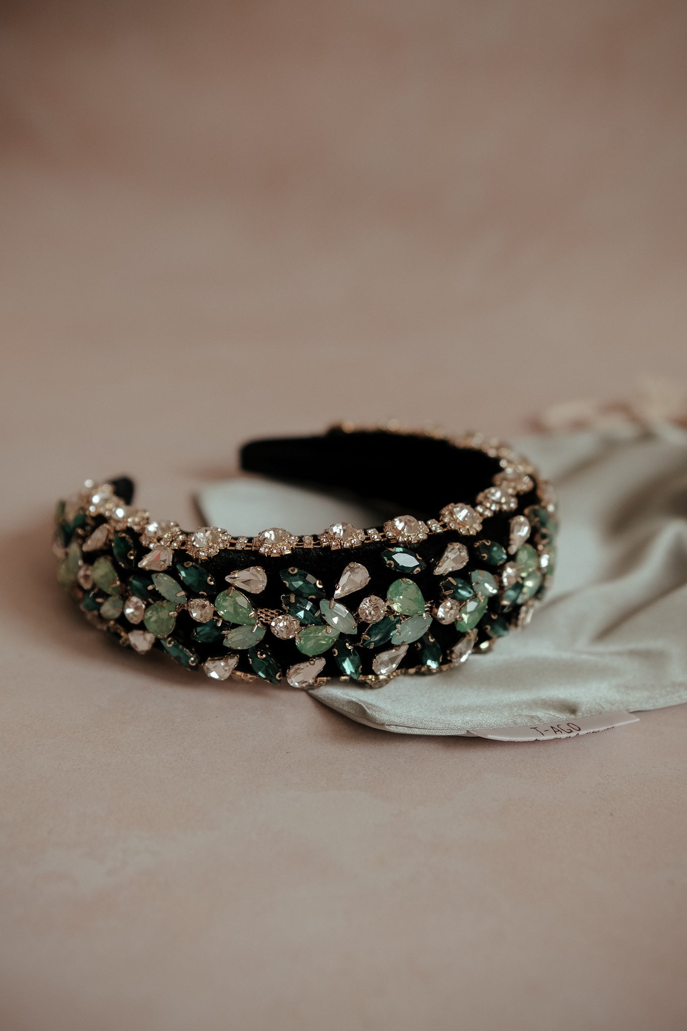 Emerald & Opal Headband