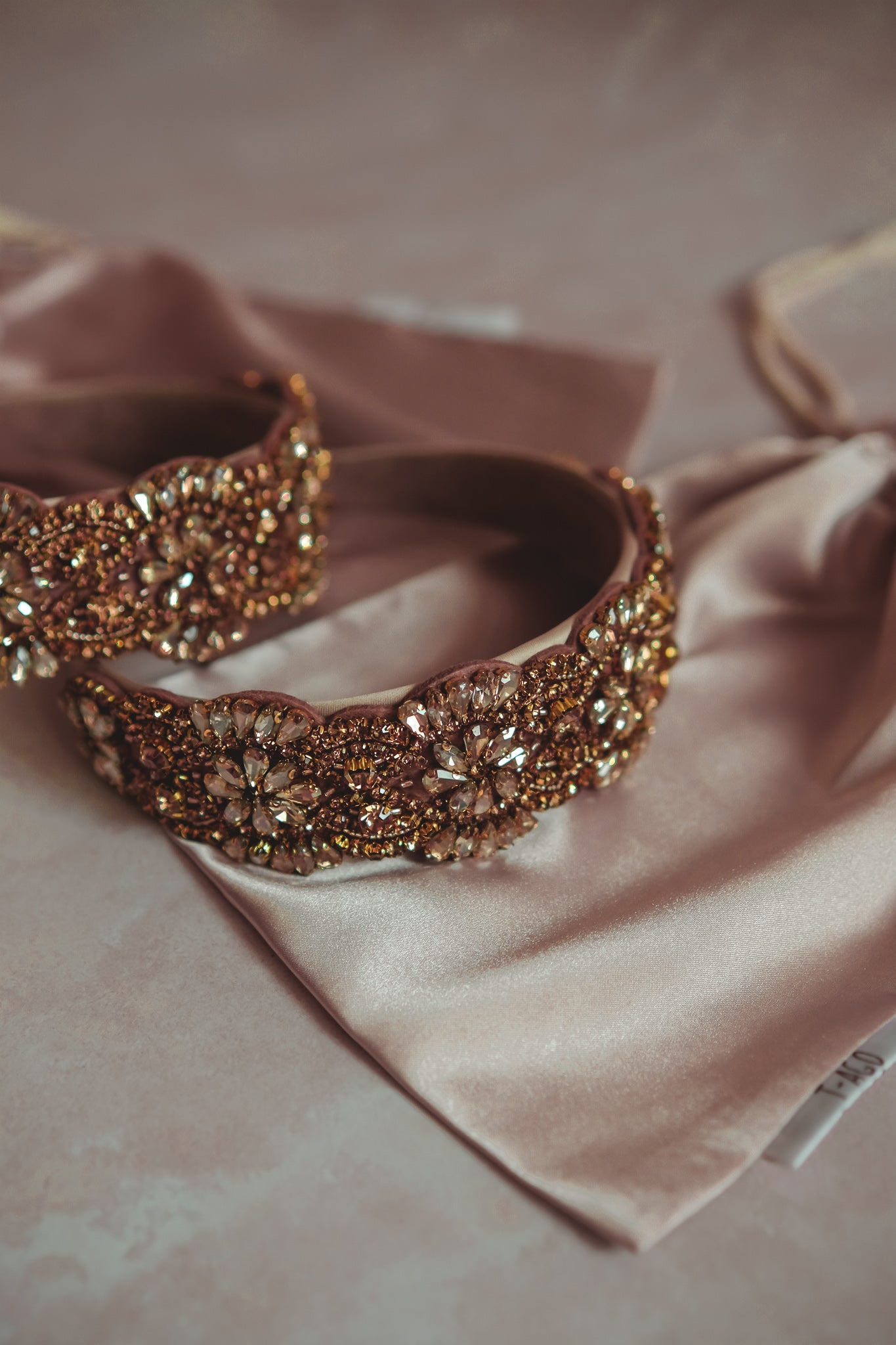 Golden Flowers Headband