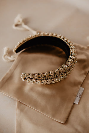 Golden Sparkle Headband