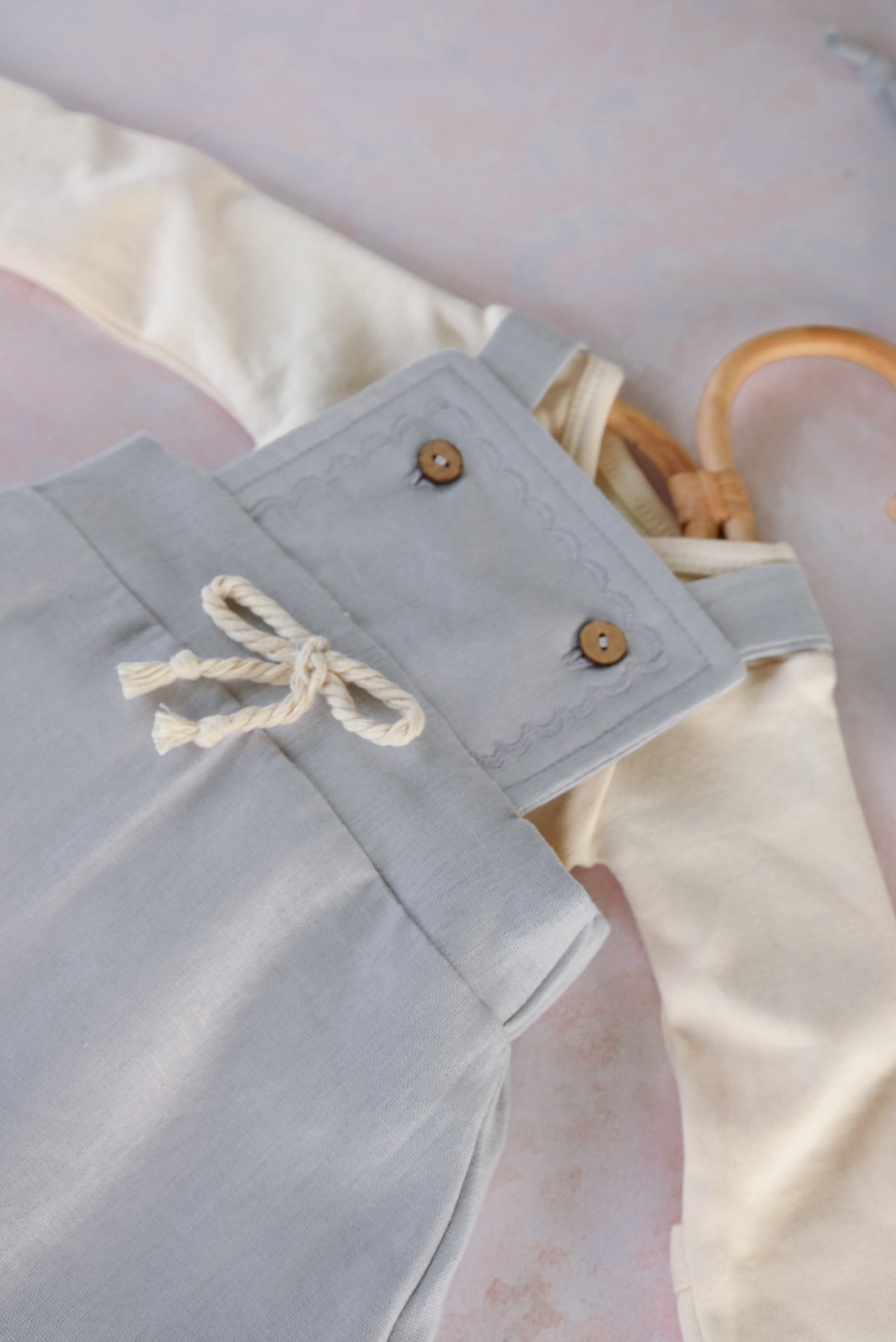 Vintage Warm Blue Jumper Set