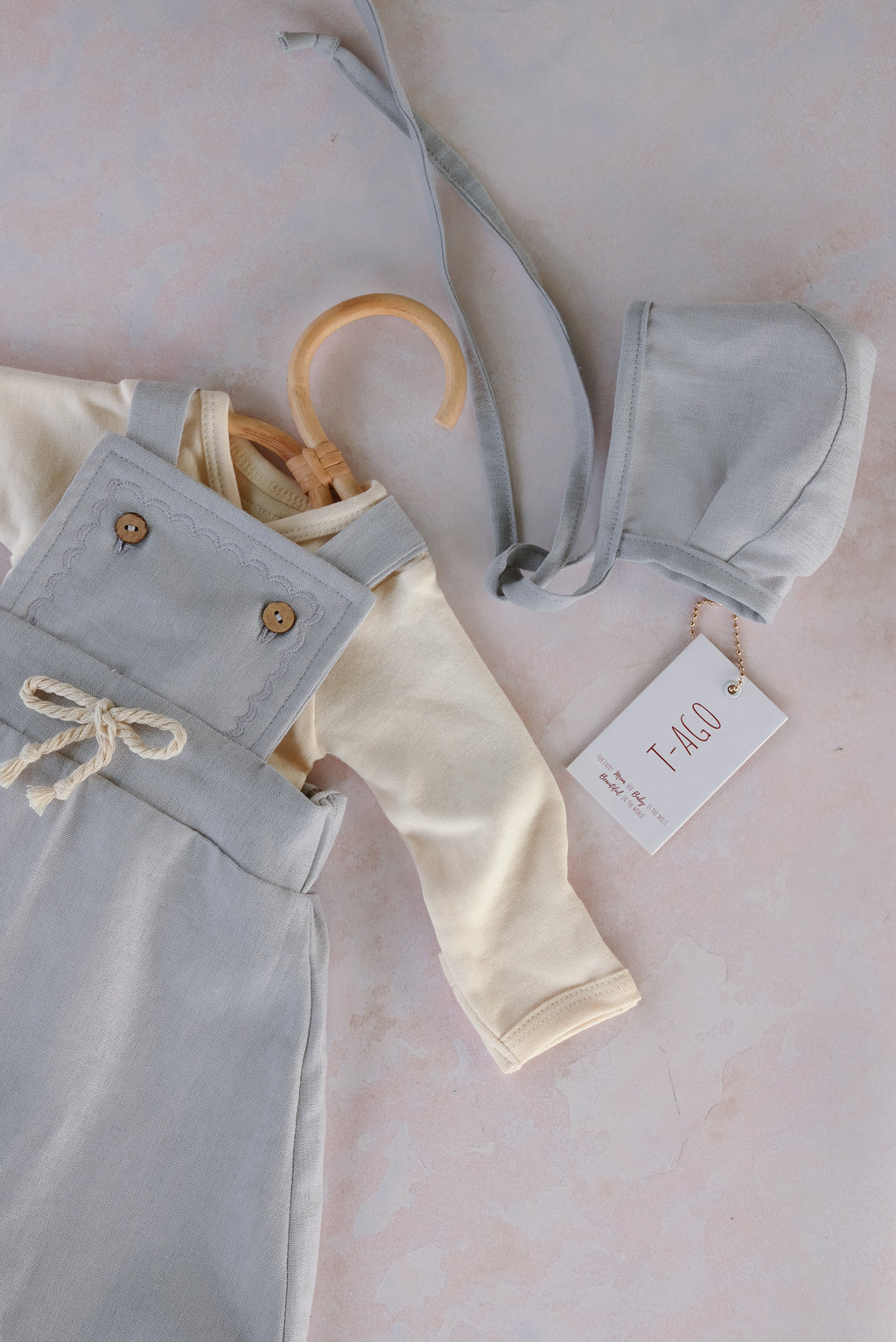 Vintage Warm Blue Jumper Set