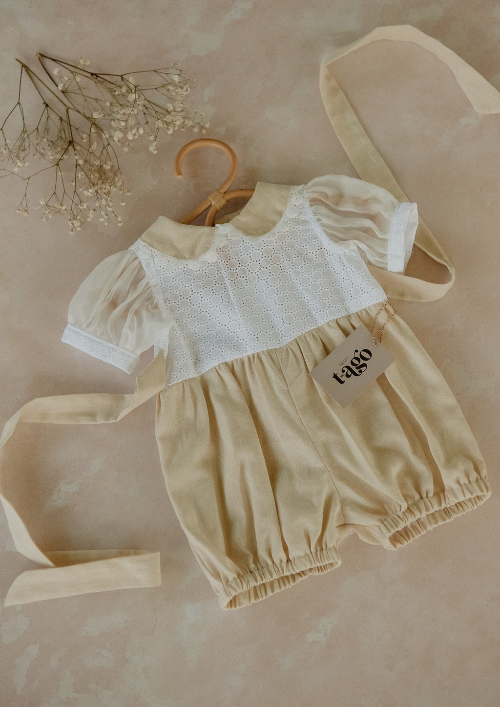 Eyelet Jumpsuit 3-6 m