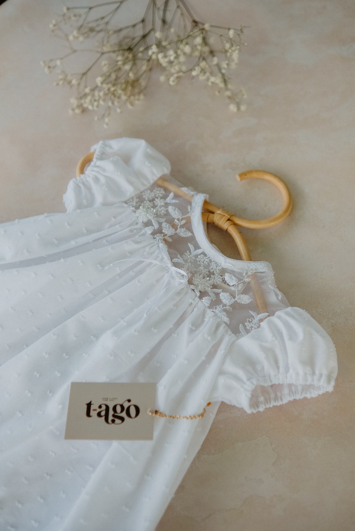 Antonella Dress NEWBORN -0-3MONTHS