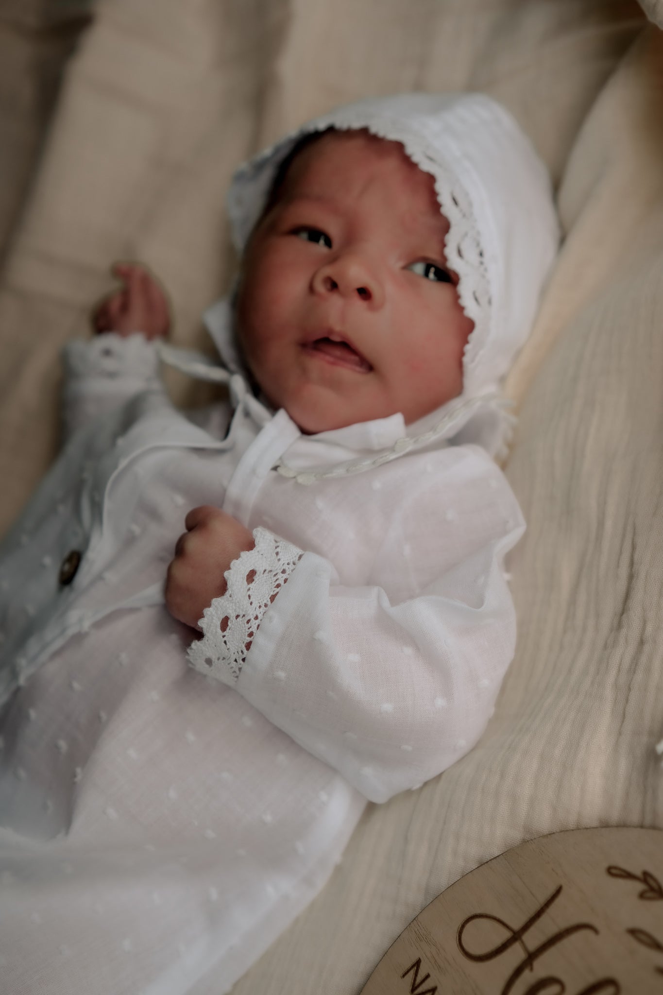 Polkadots Baby Bonnet