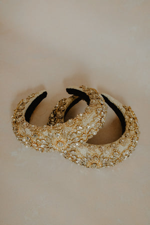 Barroque Gold Headband