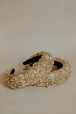Barroque Gold Headband