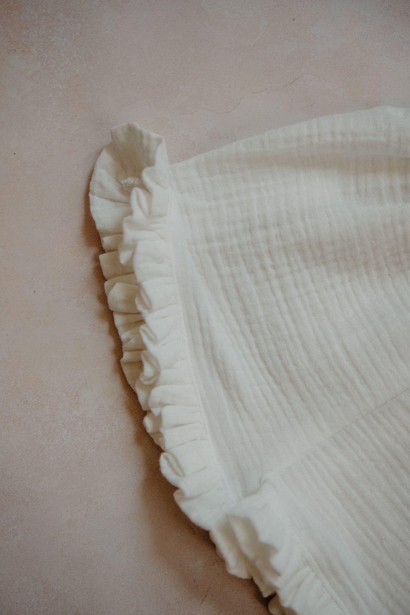 White Ruffle Shorts (Pre Order)