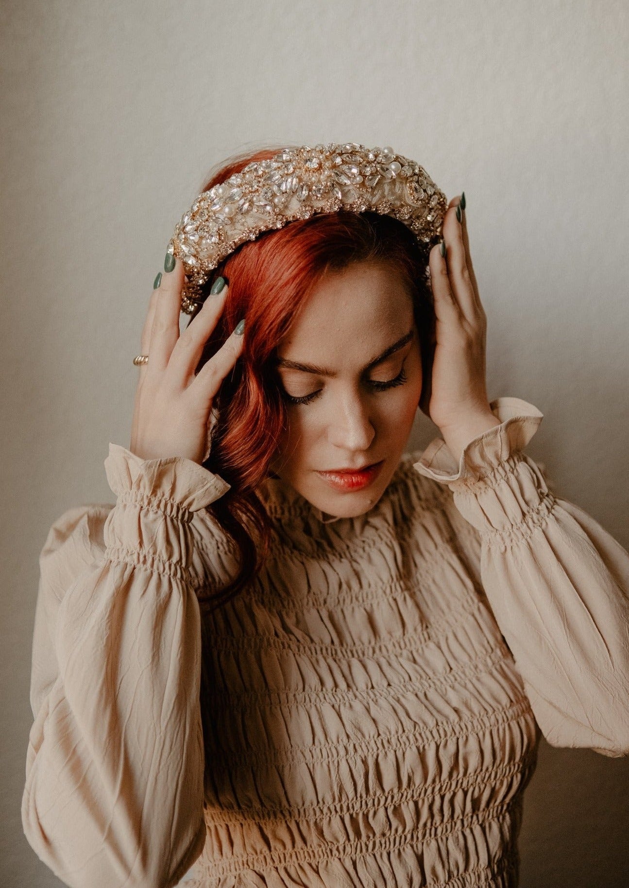 Barroque Gold Headband