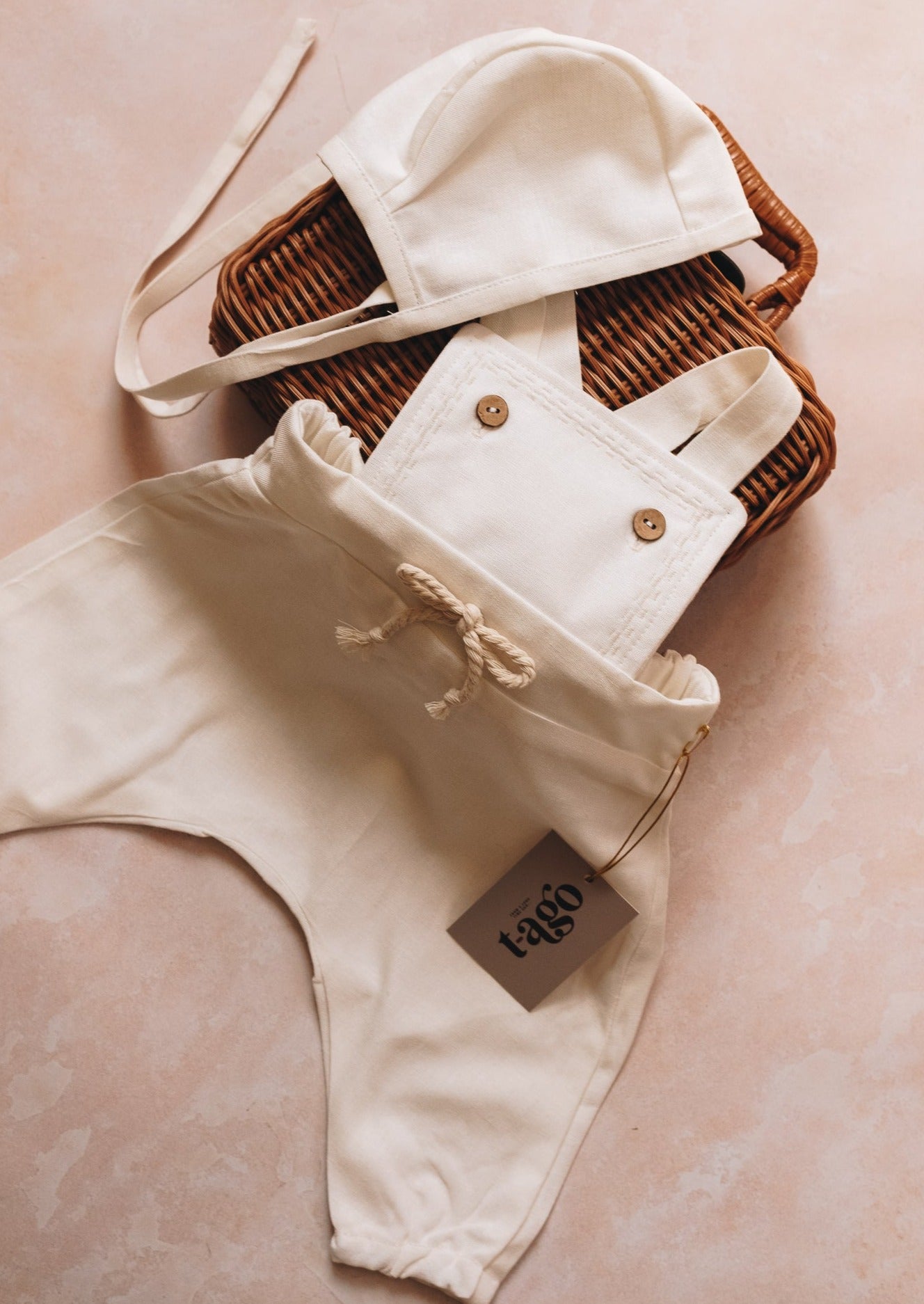 Natural Linen Newborn Duo