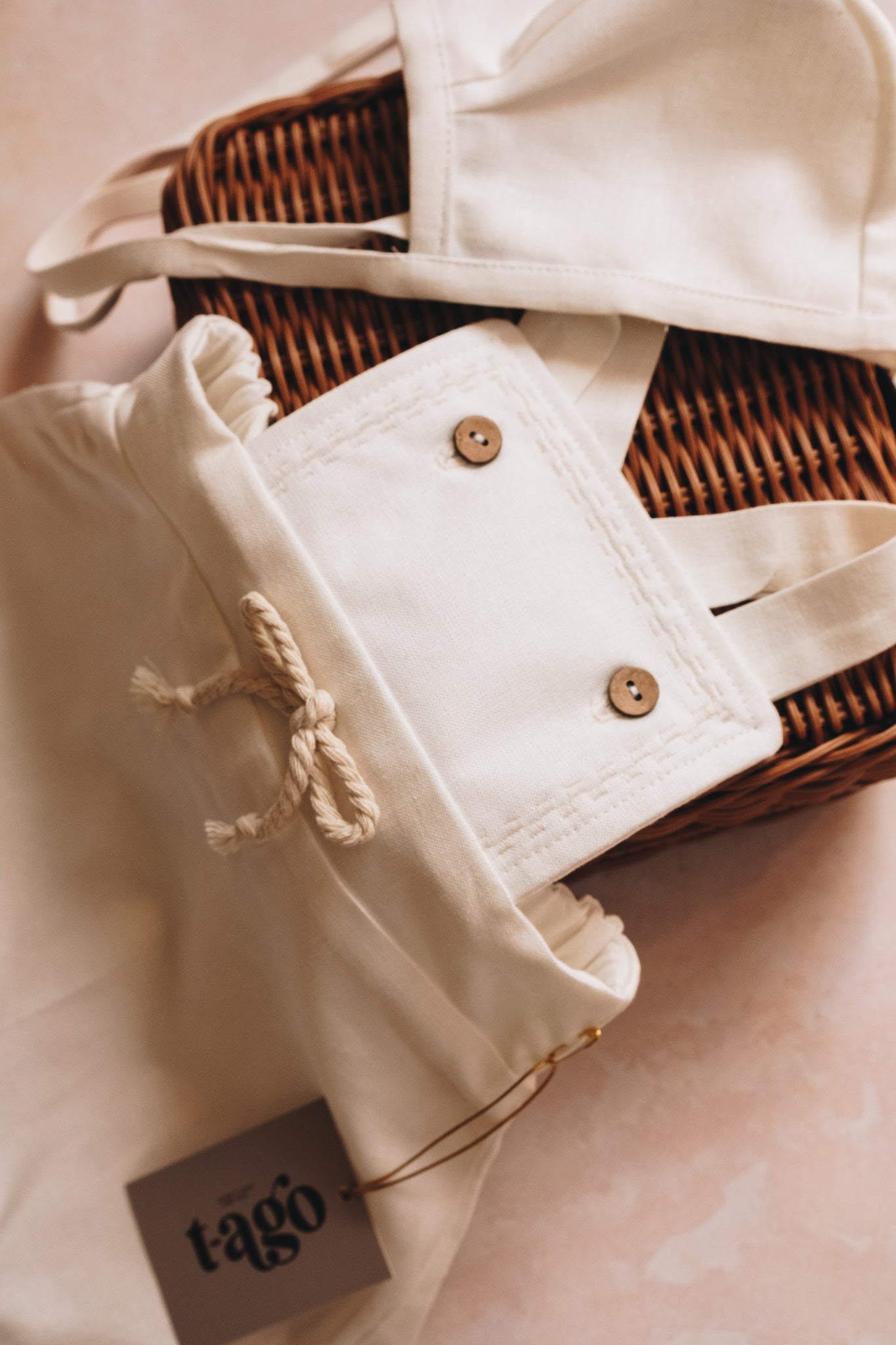 Natural Linen Newborn Duo