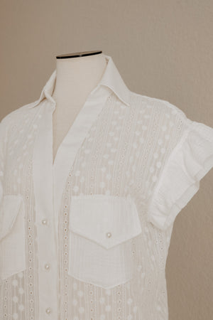 Daisy Ruffles Shirt (Pre-Order)
