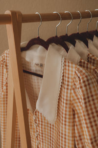 Tiny Gingham Blooming Shirt