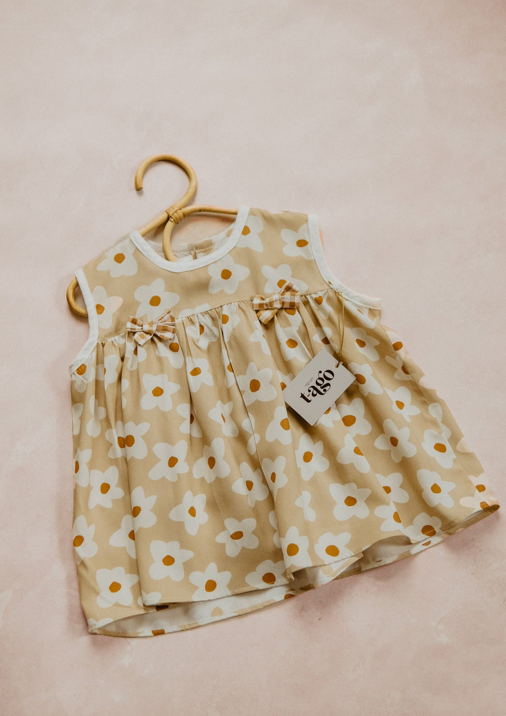 Apricot Retro Flowers Blouse (Pre-Order)