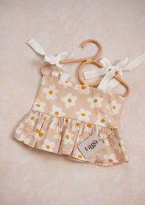 Retro Graphic Flower Top
